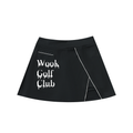 High-Waist Pocketed A-Line Skirt